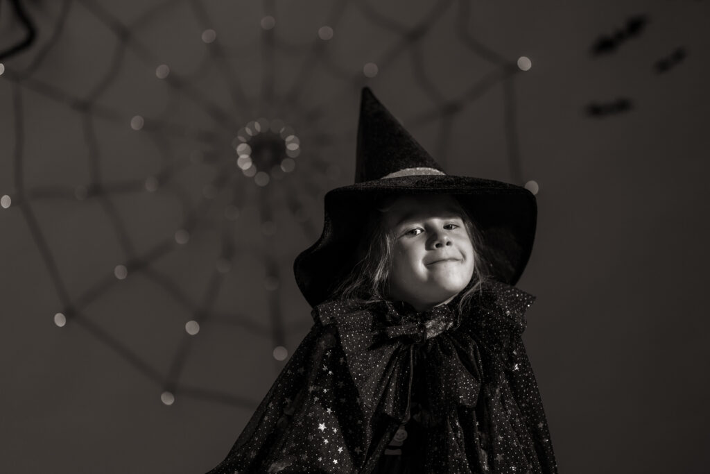 Halloweenské focení s Valentinou