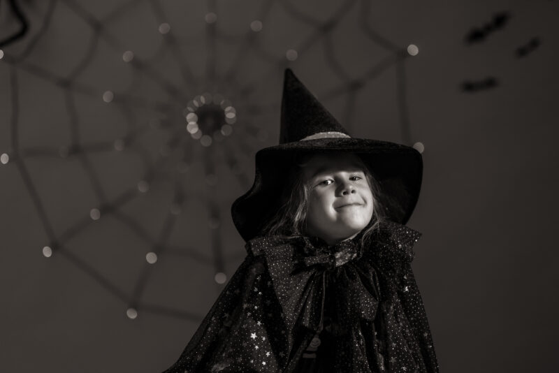 Halloweenské focení s Valentinou