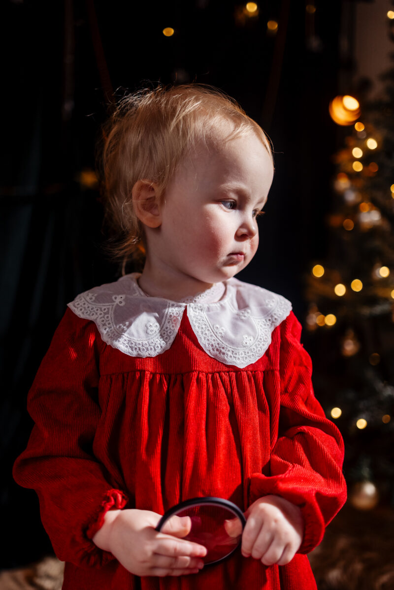 Vánoční focení - Valja a Nina