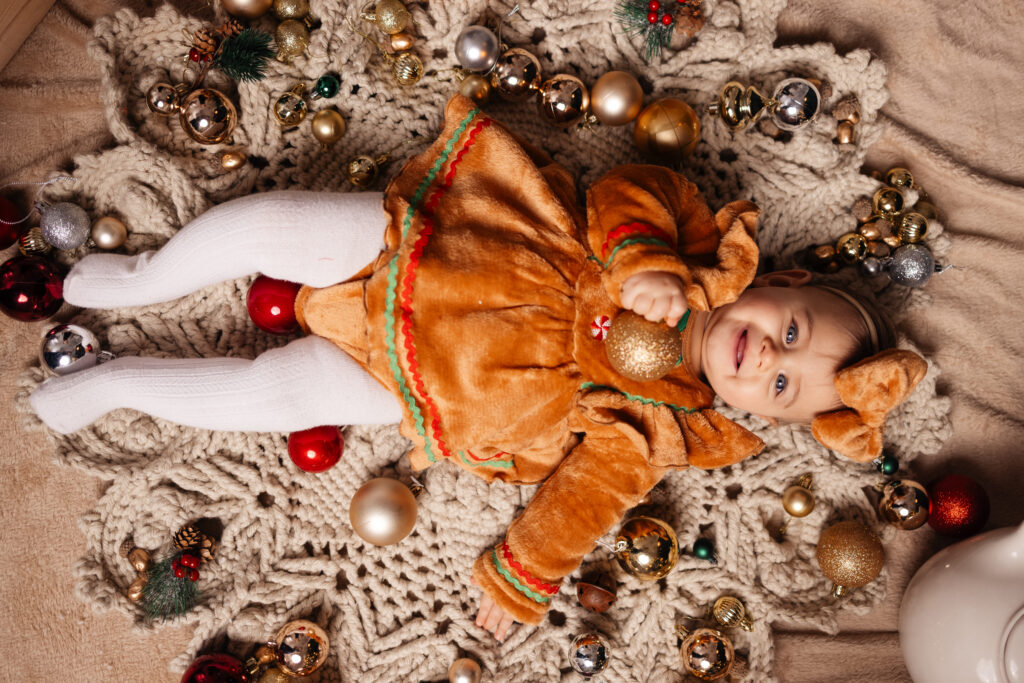 Šaty a čelenka - Perník - 3-6 měsíců