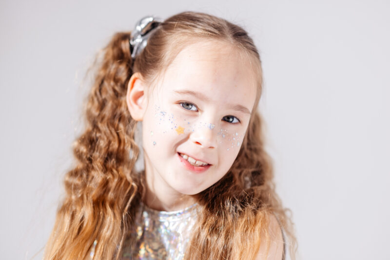 Dětský portrét s Valentinkou