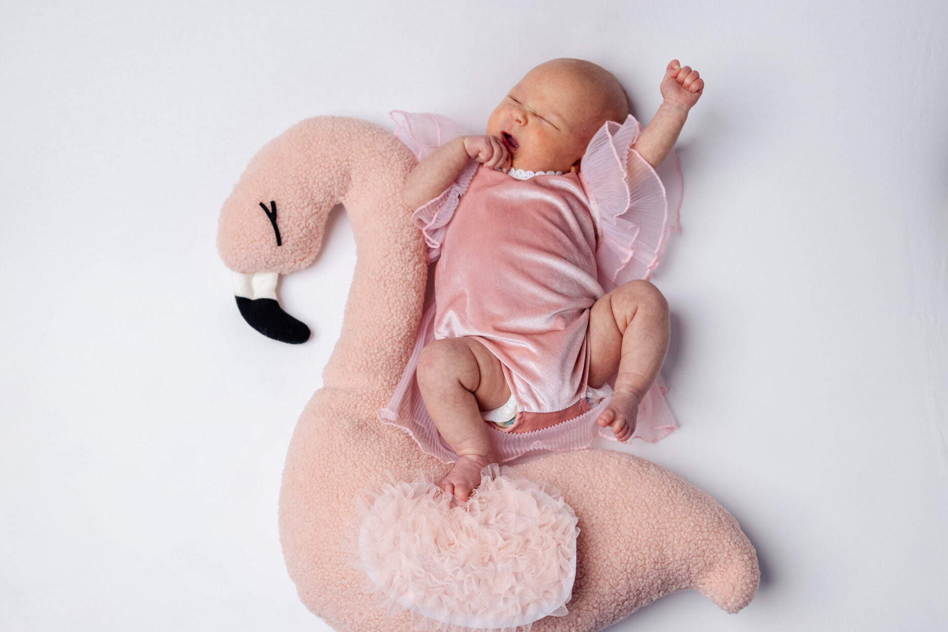Newborn focení s malou Ninuškou